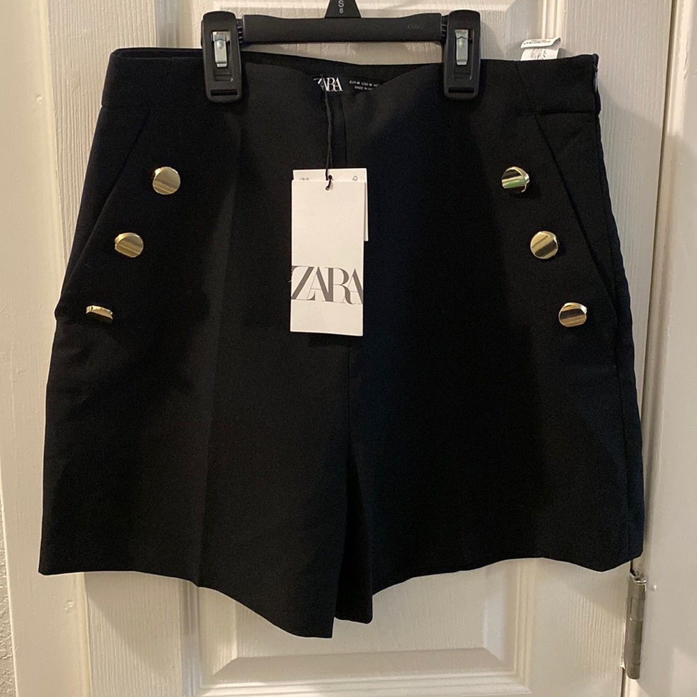 Black Zara shorts nwt never worn